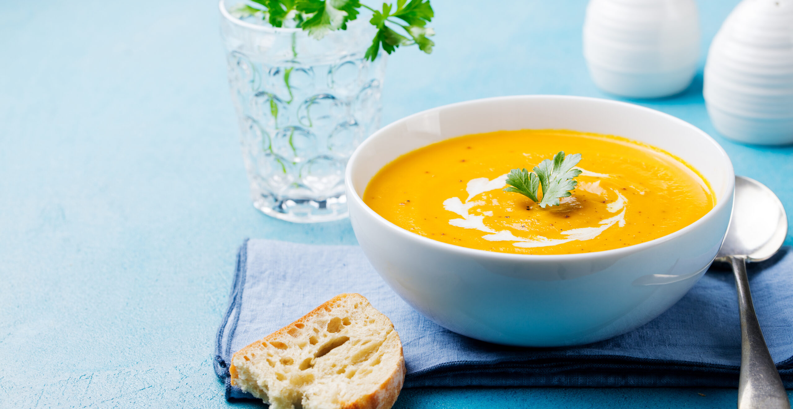 Curried carrot soup - Natura