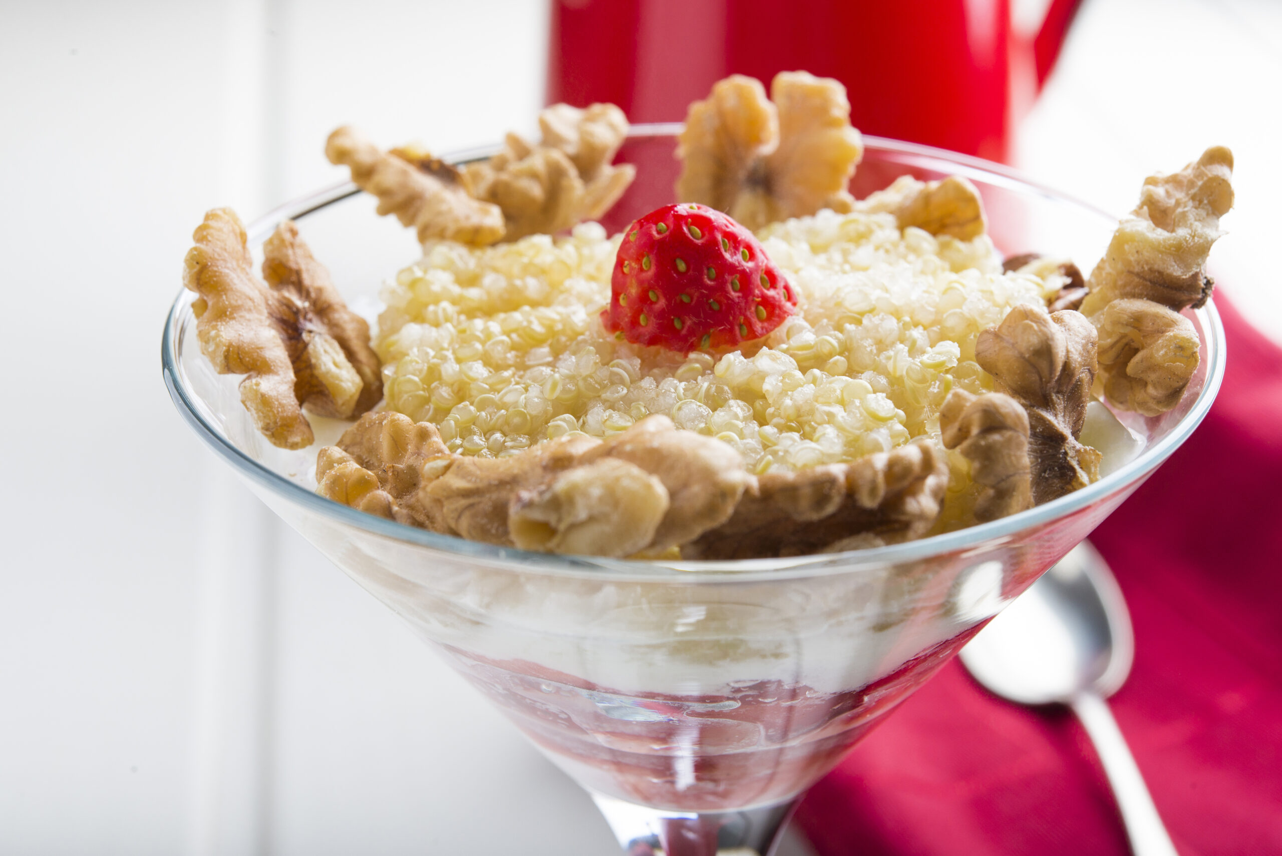 Vanilla quinoa pudding - Natura