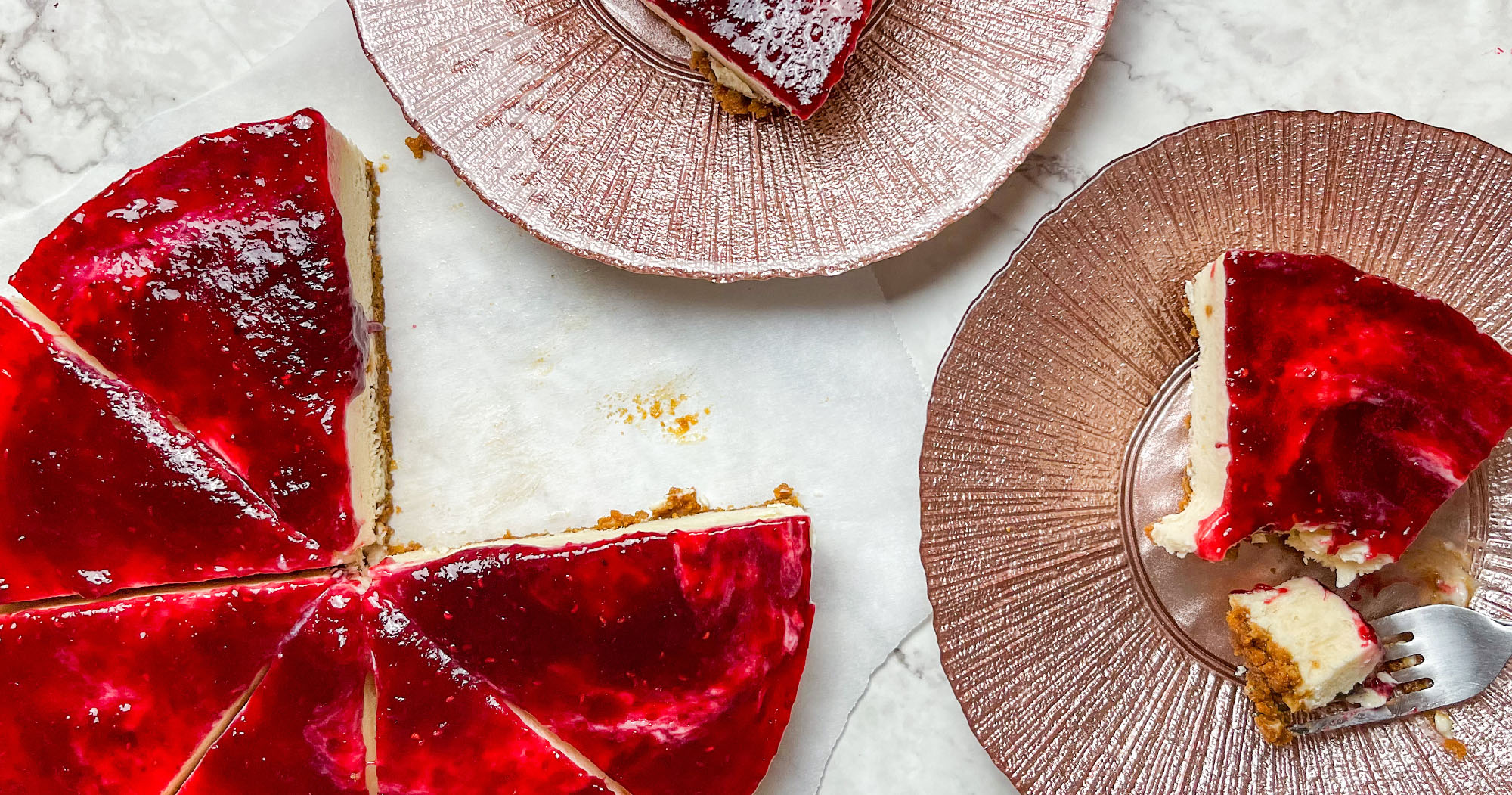 Rasberry Vegan Cheesecake - Natura’s recipe - Natura