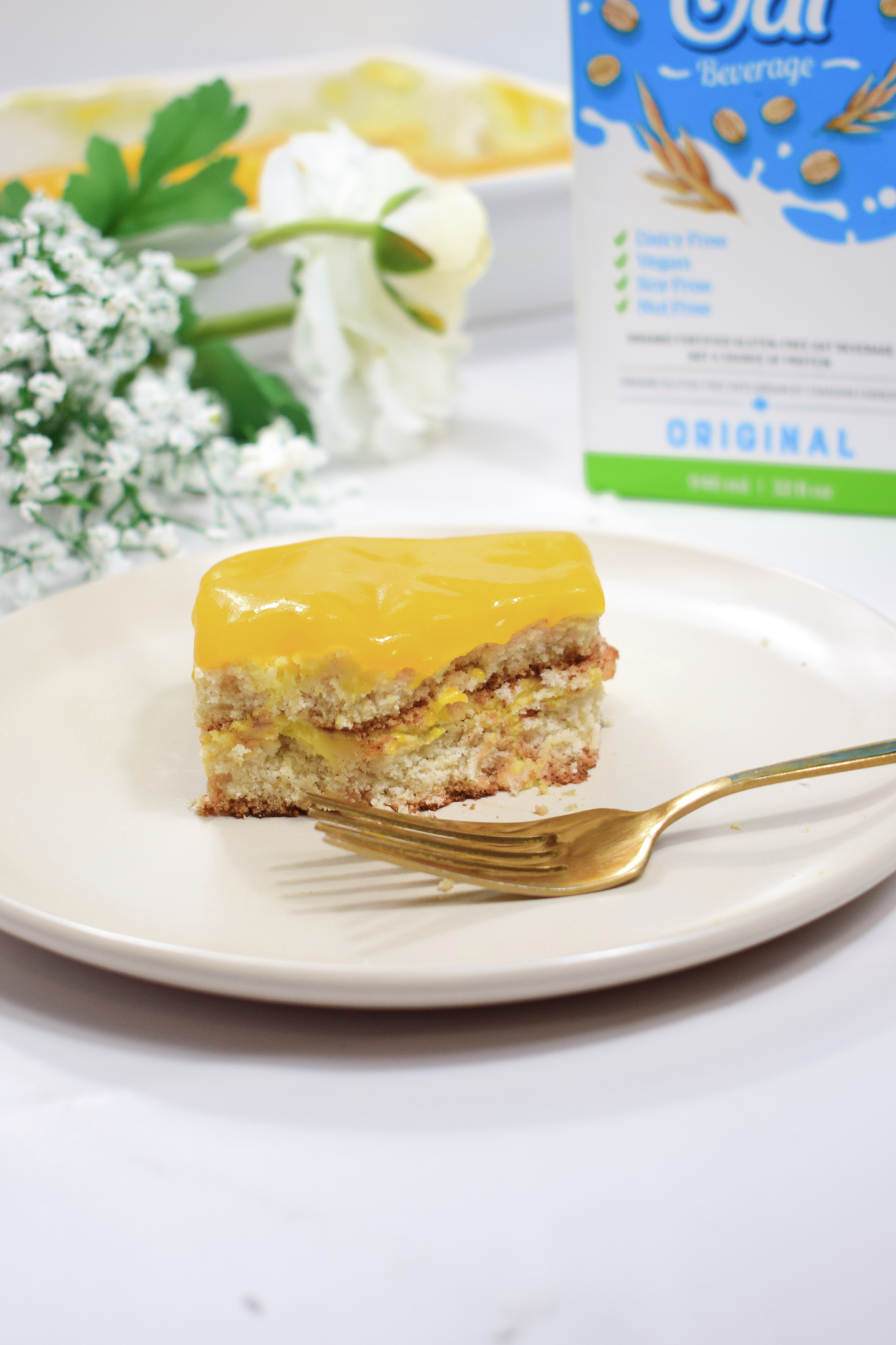 Vegan Tiramisu with Vegan Lemon Curd - Natura