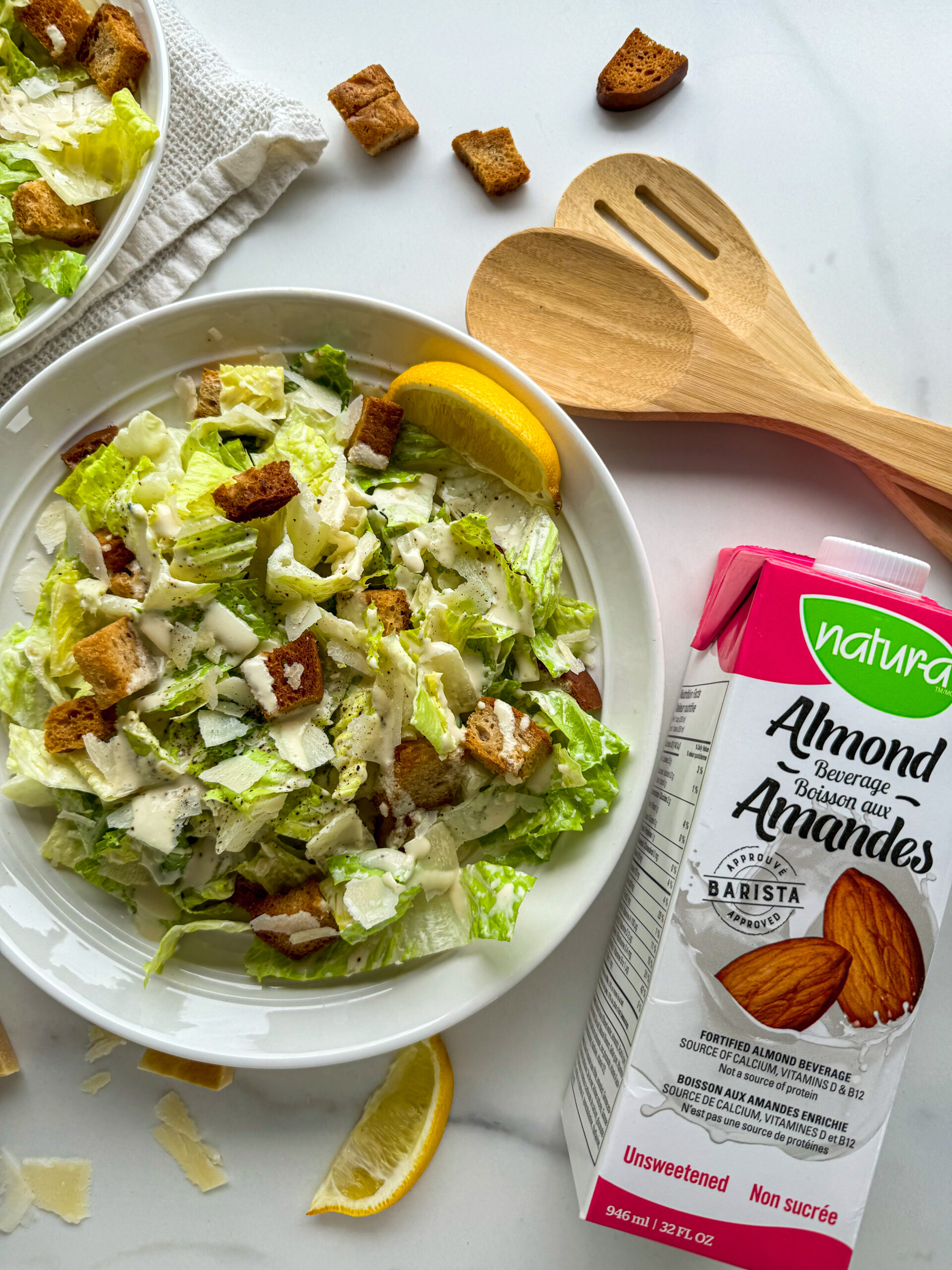 Vegan gluten-free Ceasar Salad - Natura